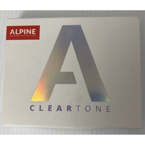 Alpine Hearing Protection ClearTone Earplugs Concert Music Festival NEW